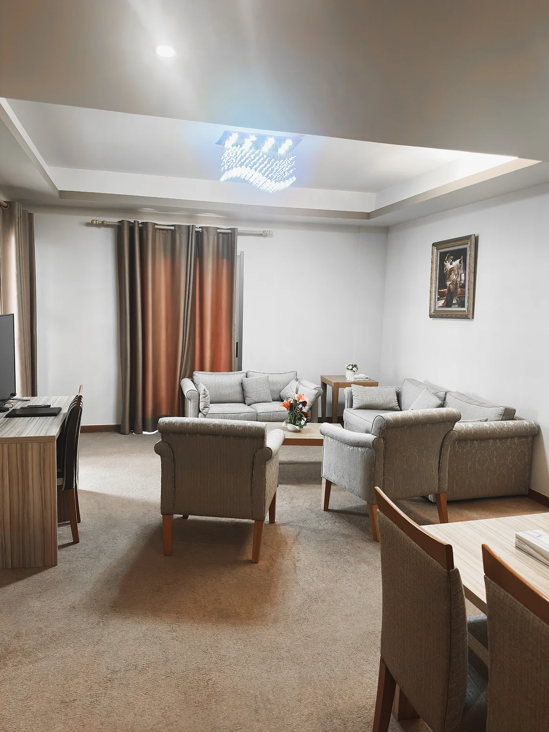 Executive Suite interior at Bzommar Palace Hotel